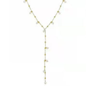 Y Shape Dainy Pearls Necklace