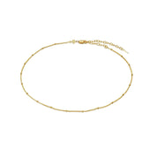 Gold Chain Beads Necklace