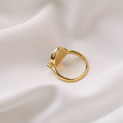 Opal Ring Gold Vermeil