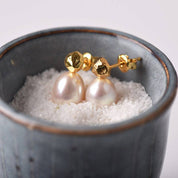 Teardrop Pearl Earrings