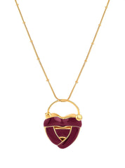 Juicy Love Locket - Midnight Maroon