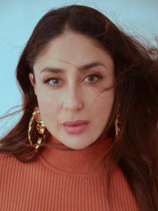 Kareena Kapoor Khan - Winter Flower Hoops