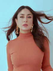 Kareena Kapoor Khan - Winter Flower Hoops