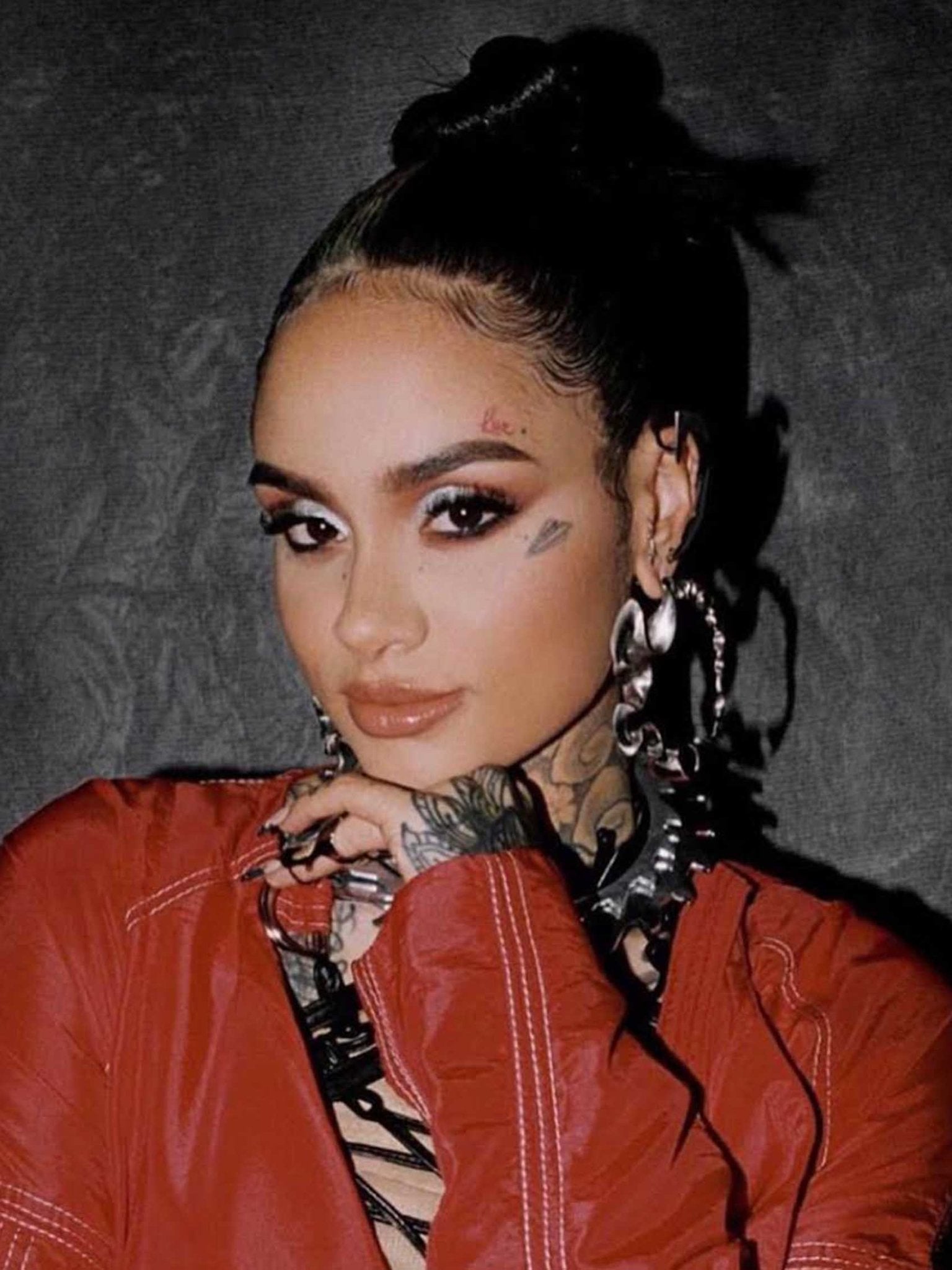 Kehlani - Winter Flower Hoops