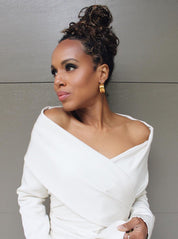 KERRY WASHINGTON - Large Huggy Hoops