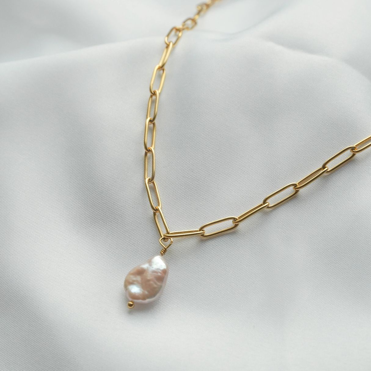 Keshi Pearl Necklace