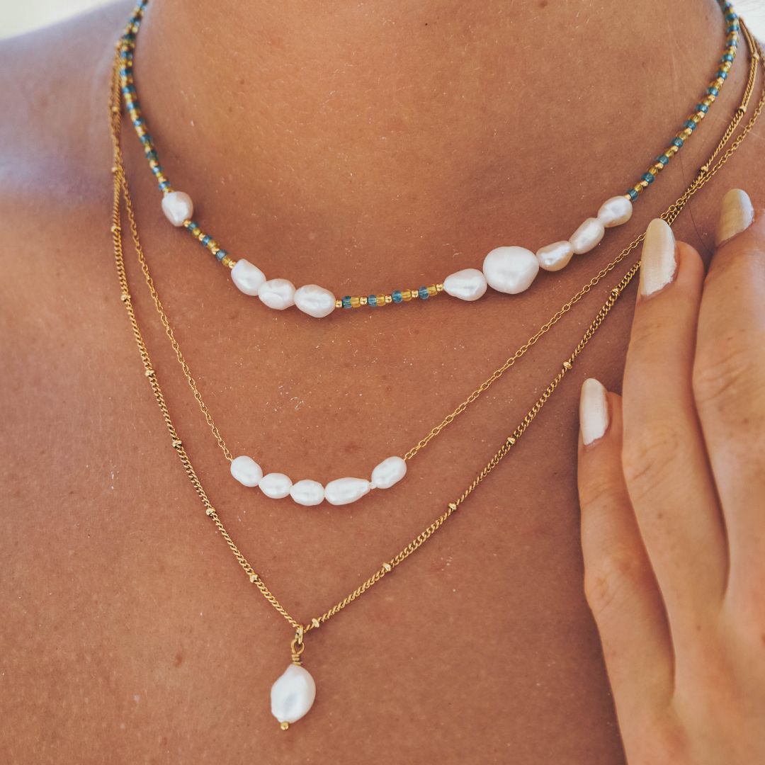 Dainty Freshwater Pearl Necklace