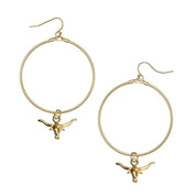 Longhorn Loop Earrings