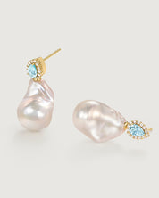 Mermaid's Tear Pearl Earring