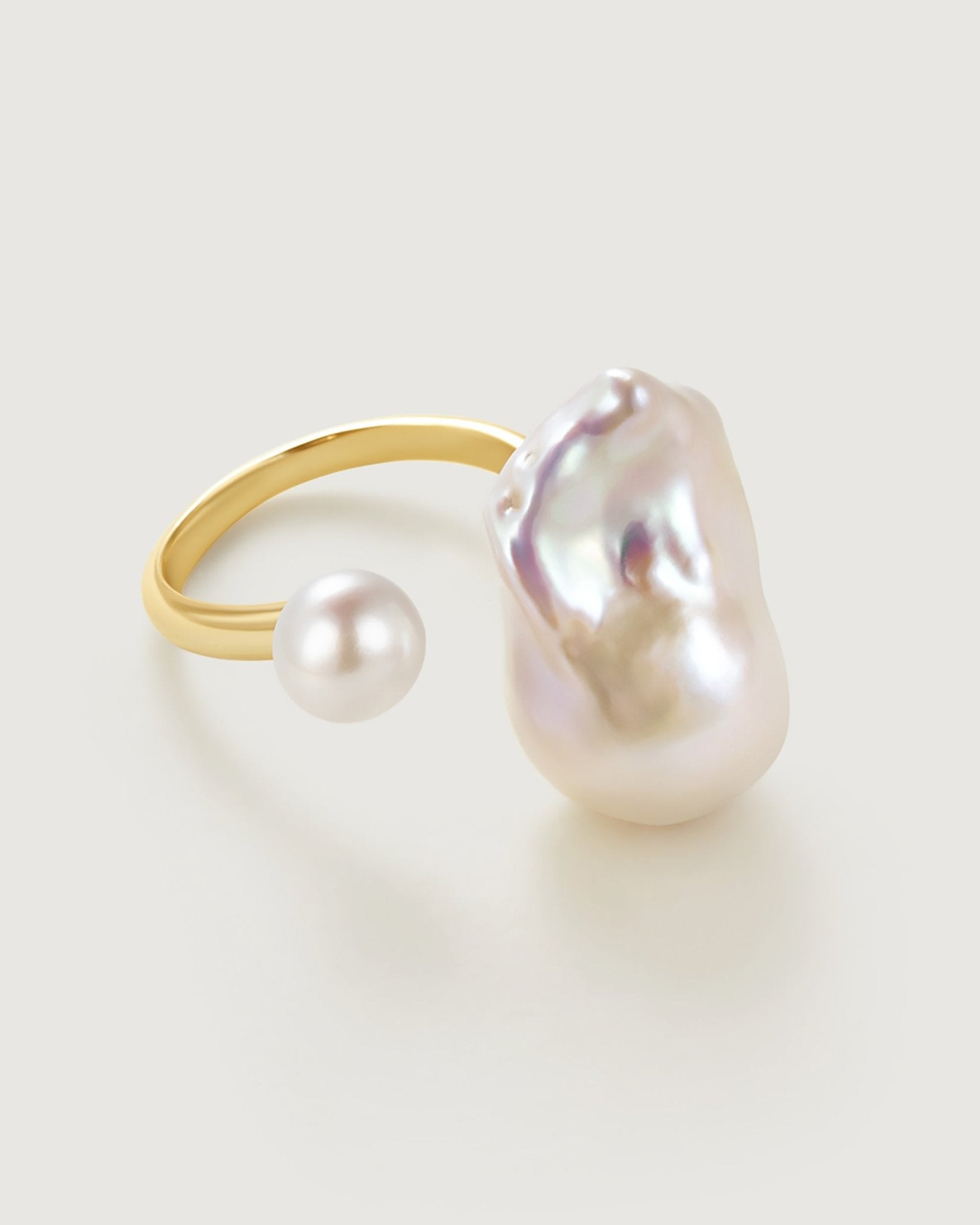 Micro Dew  Pearl Ring