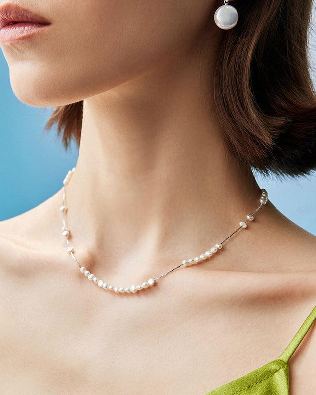 Moonlight Pearl Necklace