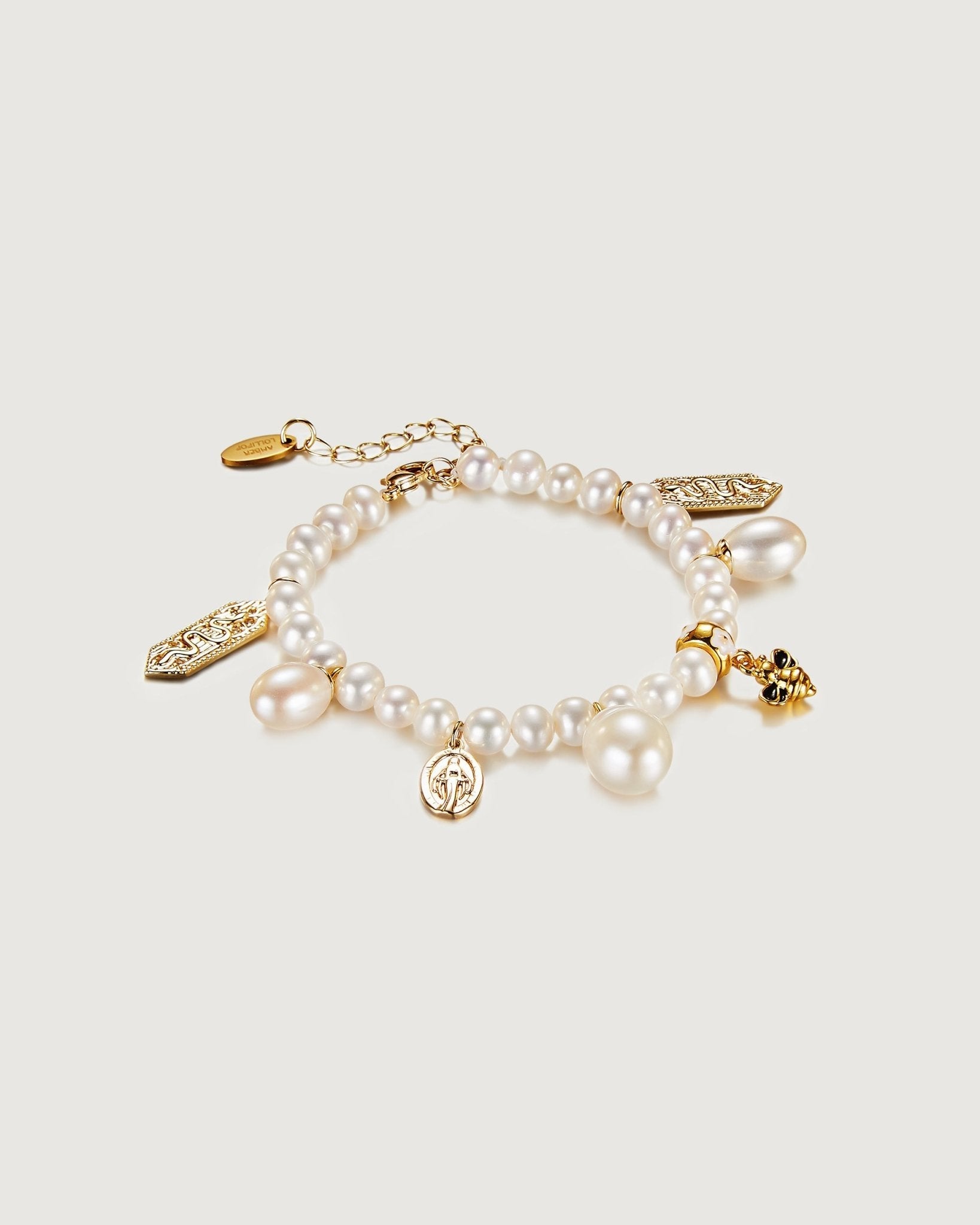 Moonlight Poet Baroque Pearl Bracelet