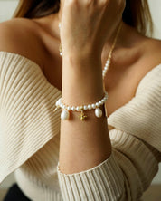 Moonlight Poet Baroque Pearl Bracelet