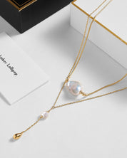 Nectar Baroque Pearl Layer Necklace