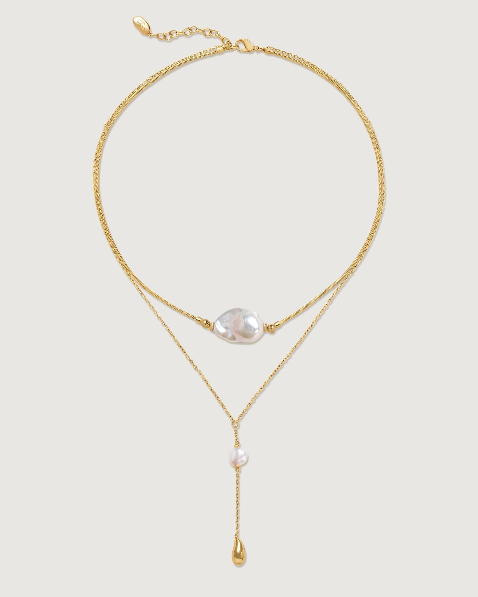 Nectar Baroque Pearl Layer Necklace