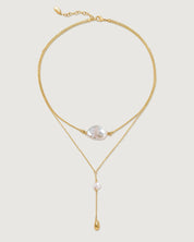 Nectar Baroque Pearl Layer Necklace