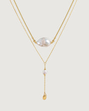 Nectar Baroque Pearl Layer Necklace