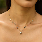 Noe Eclectic Keshi Pearl Necklace