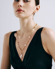 One To Wear Baroque Pearl Necklace