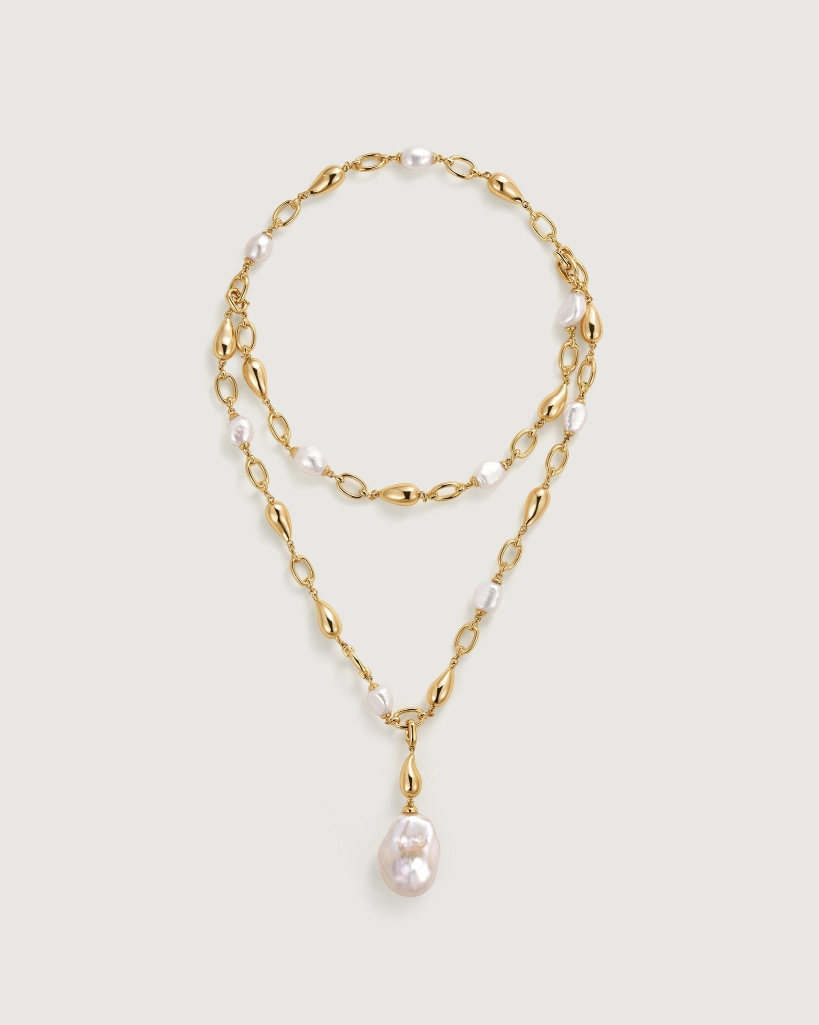 One To Wear Baroque Pearl Necklace