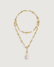 One To Wear Baroque Pearl Necklace