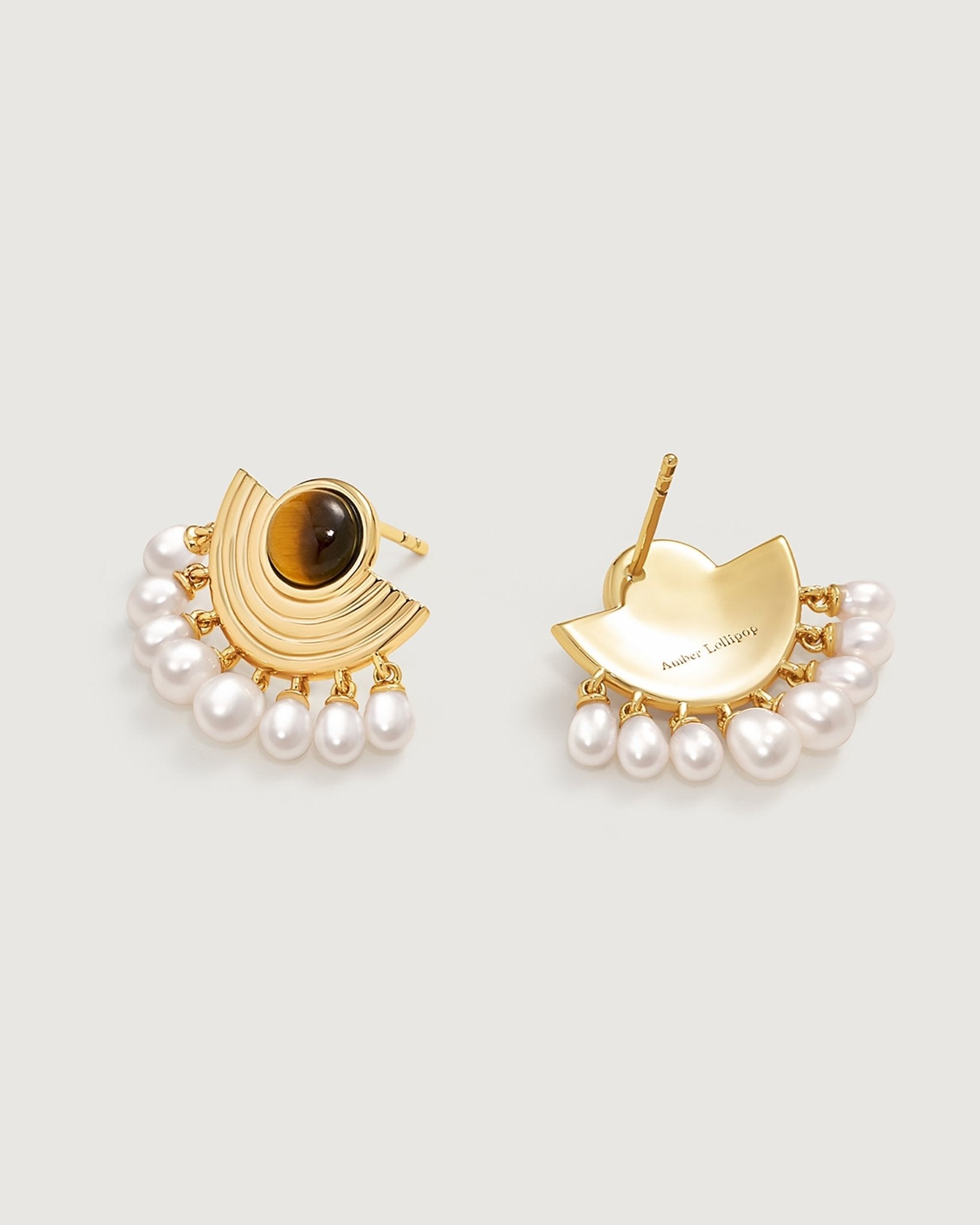 Opera Phantom Tigerite Earring