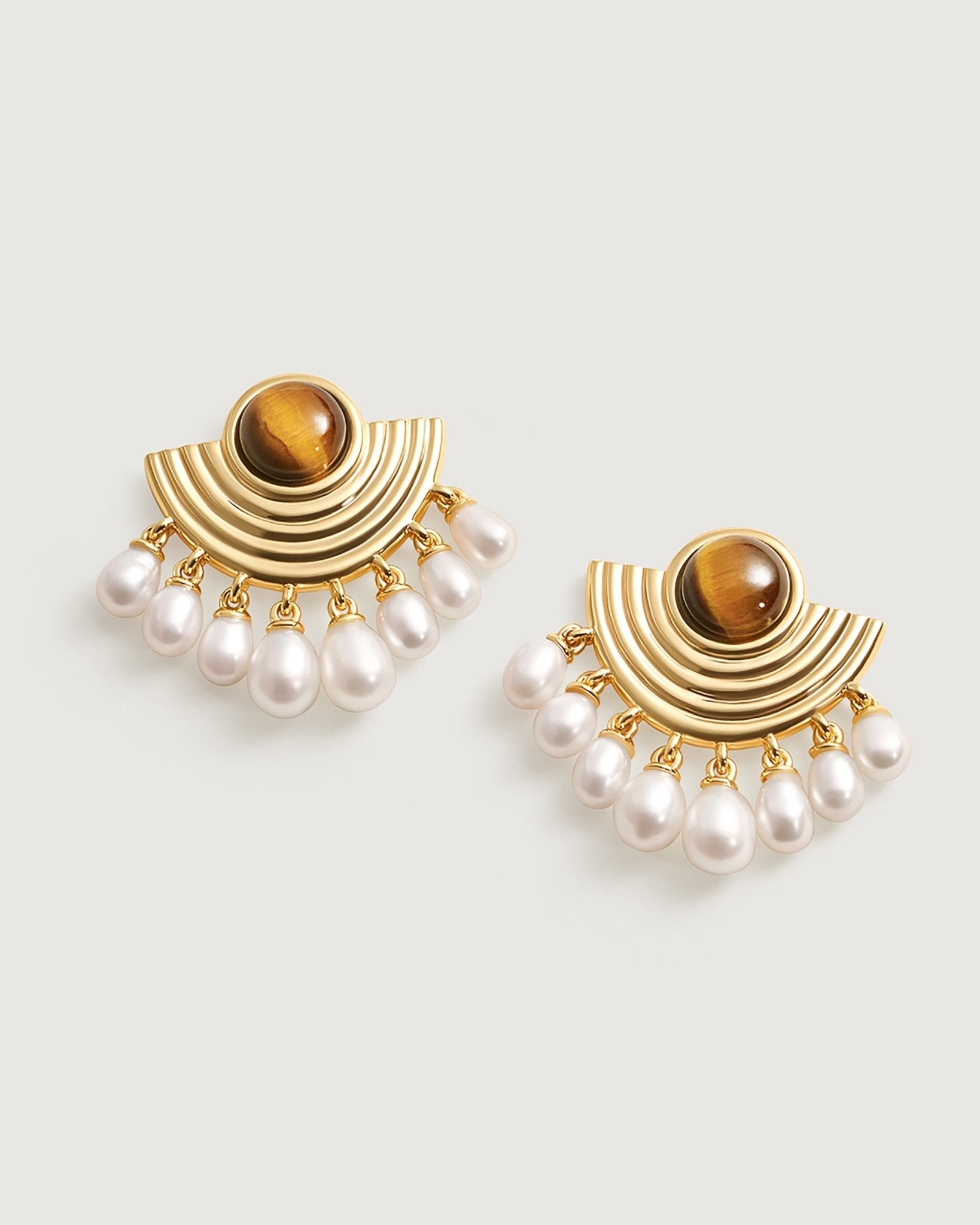 Opera Phantom Tigerite Earring