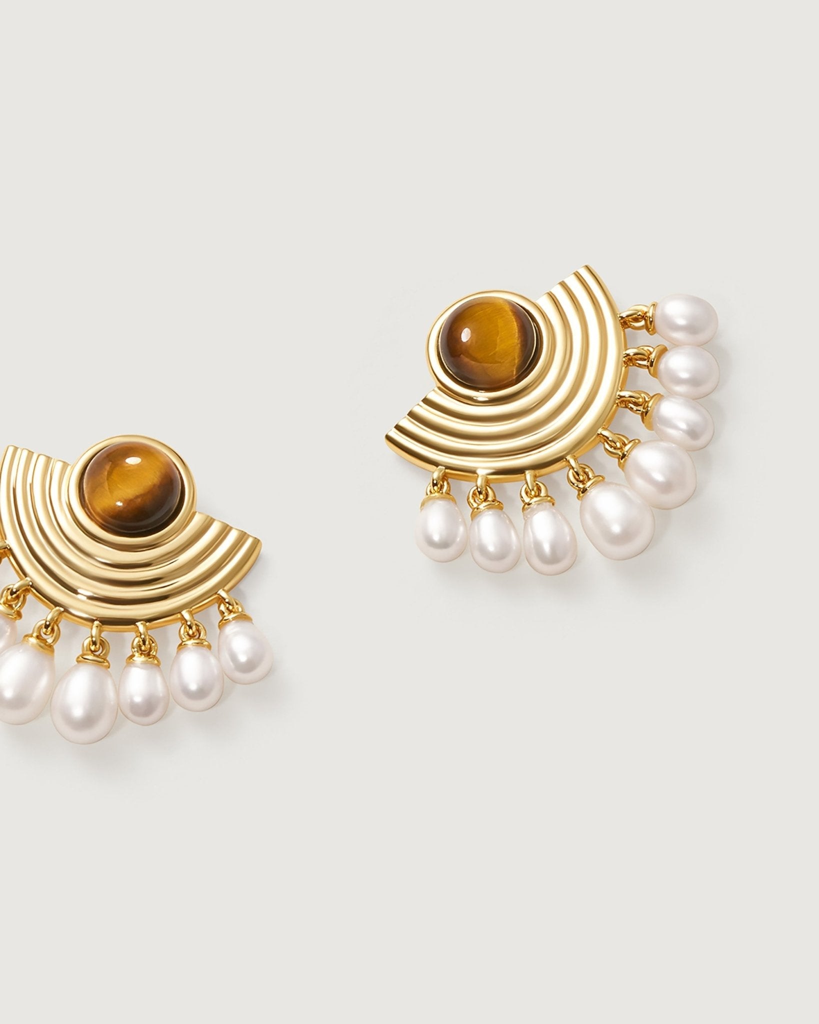 Opera Phantom Tigerite Earring