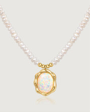 Palette Opal Pearl Necklace