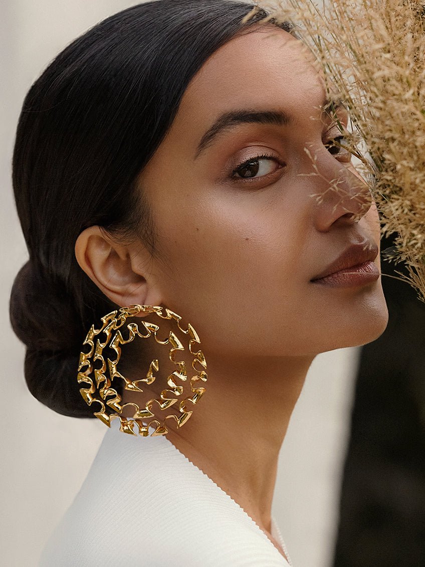 PARIS JACKSON - Frost Flower Earrings