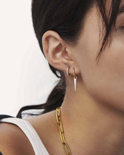 Pave Spike Ear Stack Gift Set | 18k Gold Vermeil/Pave