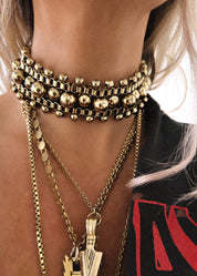 MASTON STATEMENT CHOKER NECKLACE