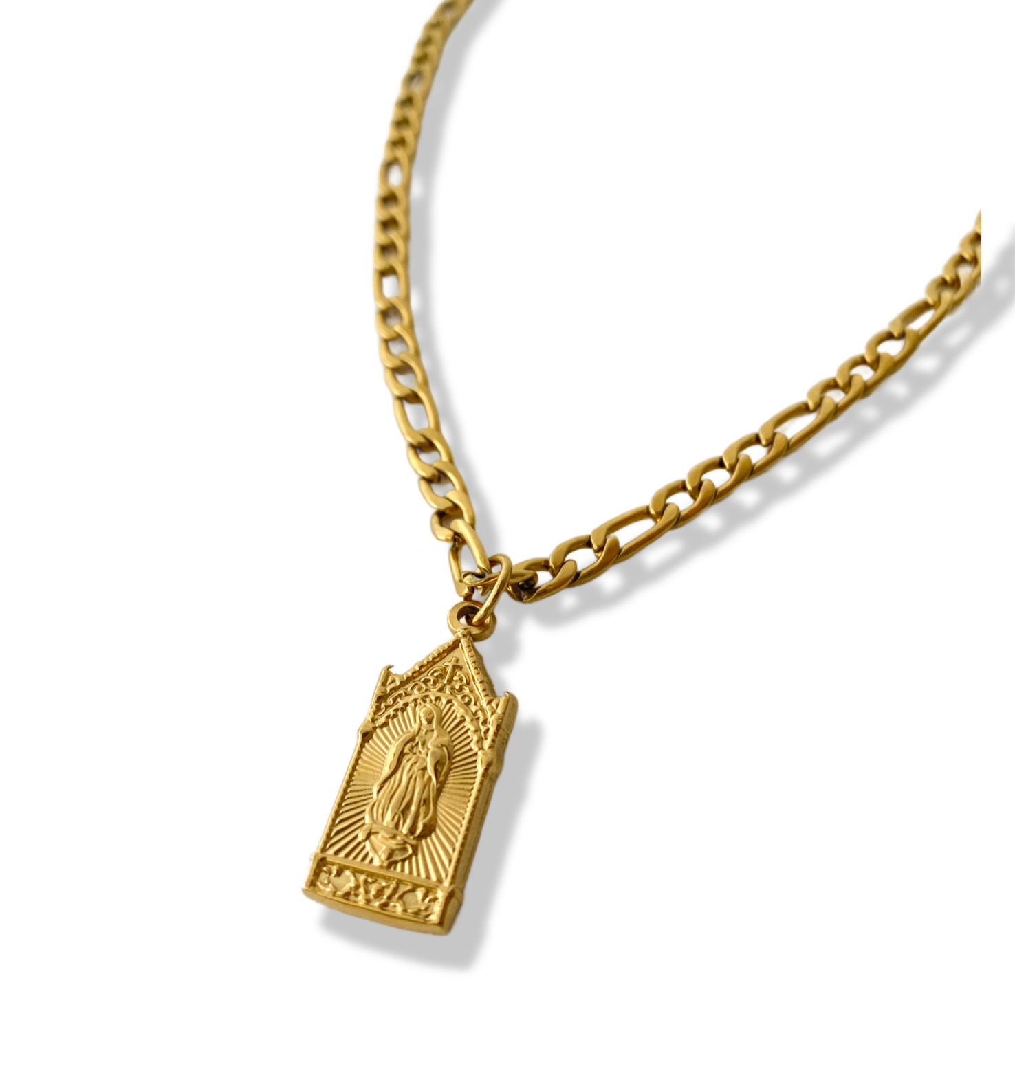 MOTHER MARY WATER RESISTANT NECKLACE