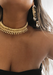 RUKIYA STATEMENT CHOKER NECKLACE