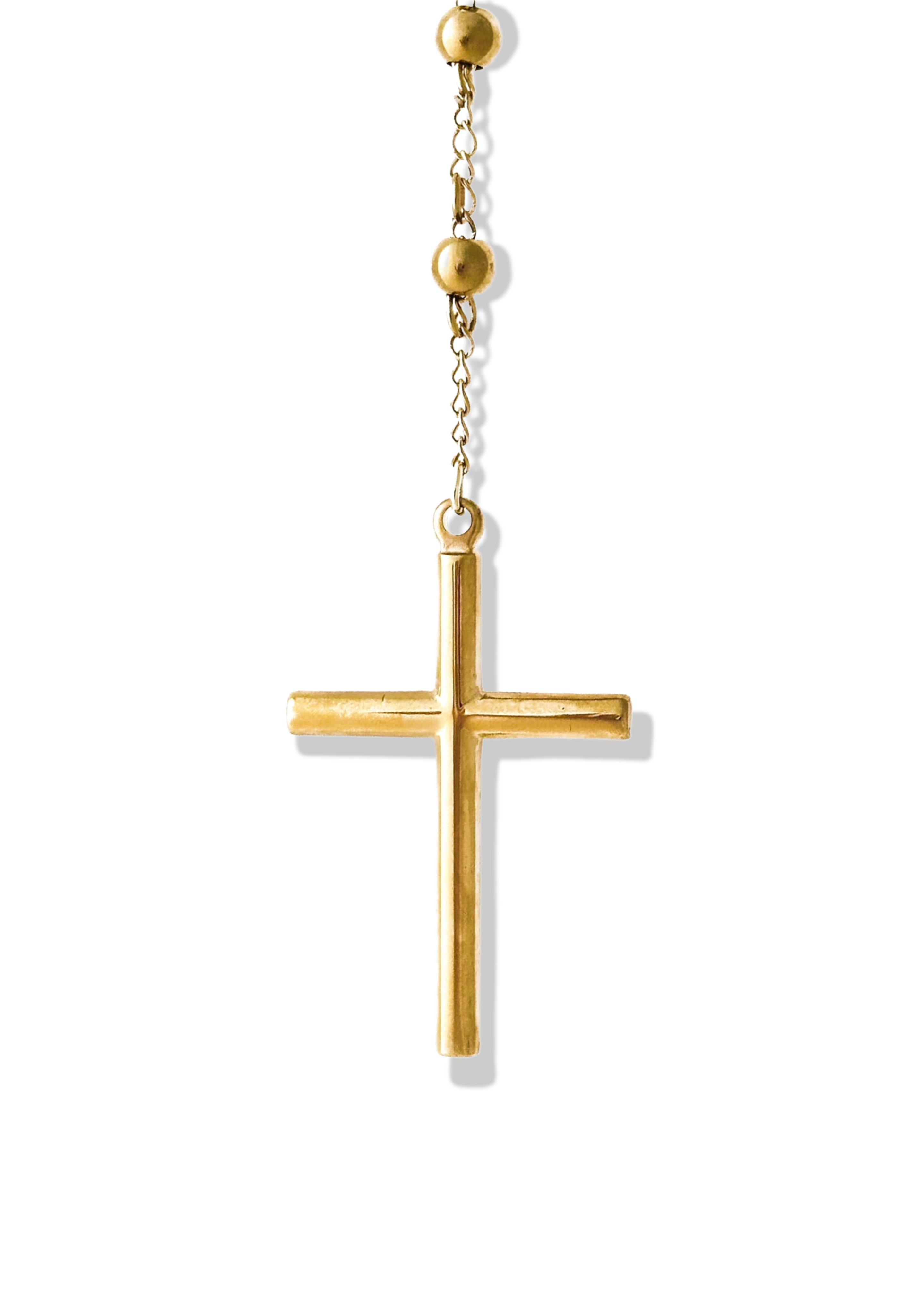 THE COMMANDMENTS WATER RESISTANT LONGLINE NECKLACE