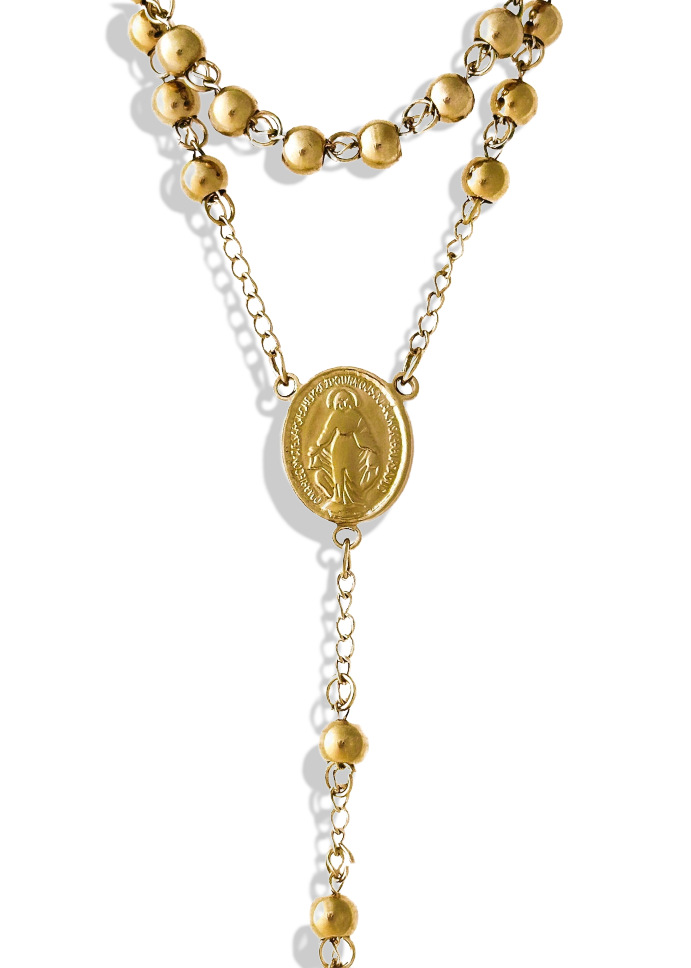 THE COMMANDMENTS WATER RESISTANT LONGLINE NECKLACE