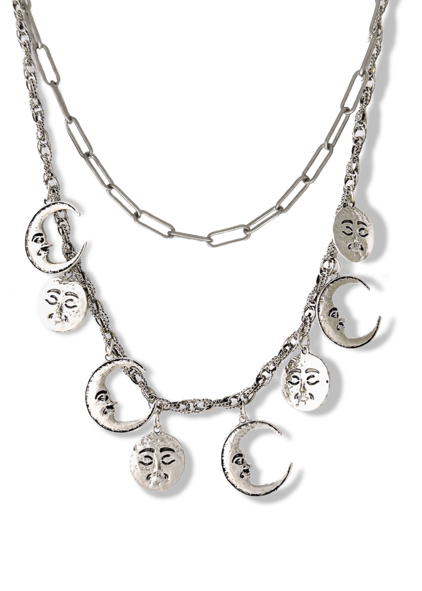 COSMOS 2PC STATEMENT NECKLACE SET