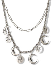 COSMOS 2PC STATEMENT NECKLACE SET