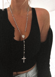 SAINTLY WATER RESISTANT LONGLINE NECKLACE