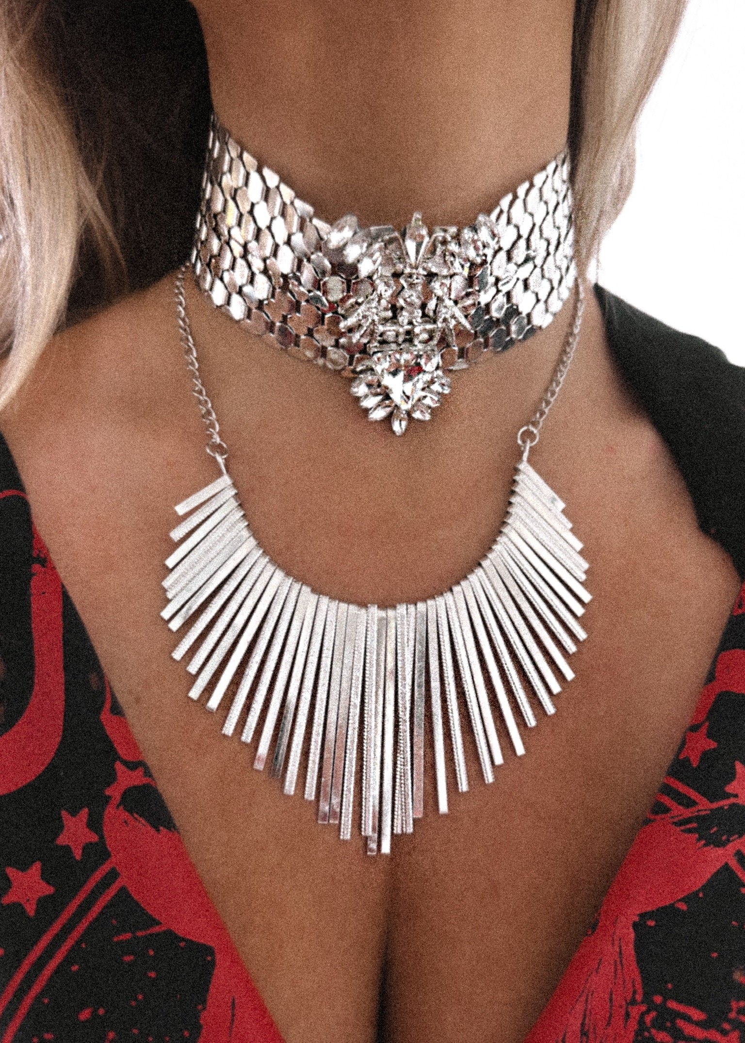 SUNRAY STATEMENT NECKLACE