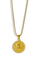 SUN SIGN WATER RESISTANT NECKLACE