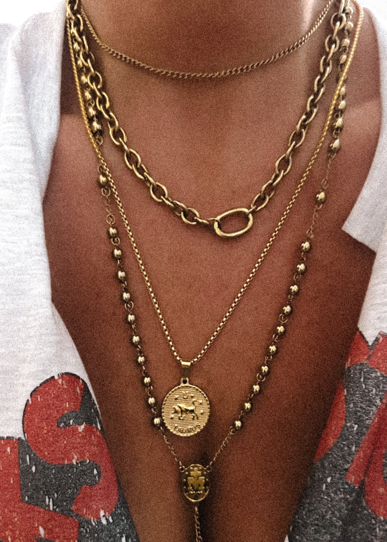 SUN SIGN WATER RESISTANT NECKLACE