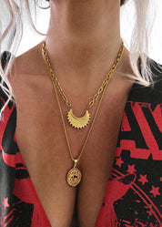 SUN SIGN WATER RESISTANT NECKLACE