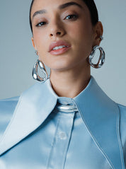 Priyanka Chopra - Chunky Chain Hoops