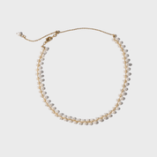 FELICITY Layered Rice Pearls Choker Necklace and Bracelet ( Purchase individually)