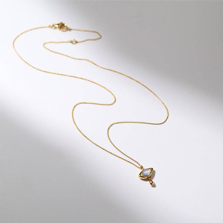 Opal Gold Chain Necklace (US)