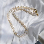 OT Locker Pearls Choker Necklace