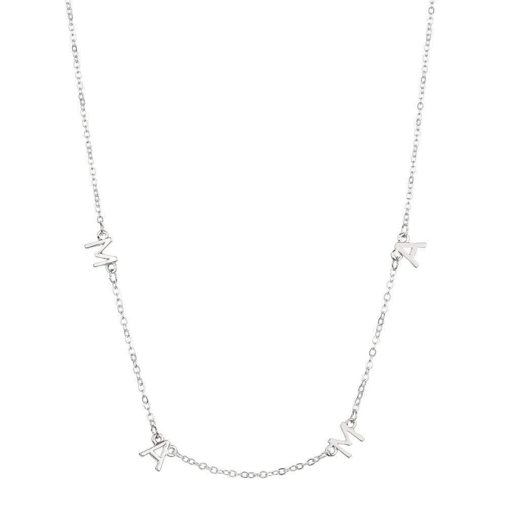 MAMA  Choker Necklace Sterling Silver