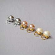 Celina Pearl Earrings Man-made Pearls