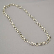 Modern Interlocking Gold Chain Necklace